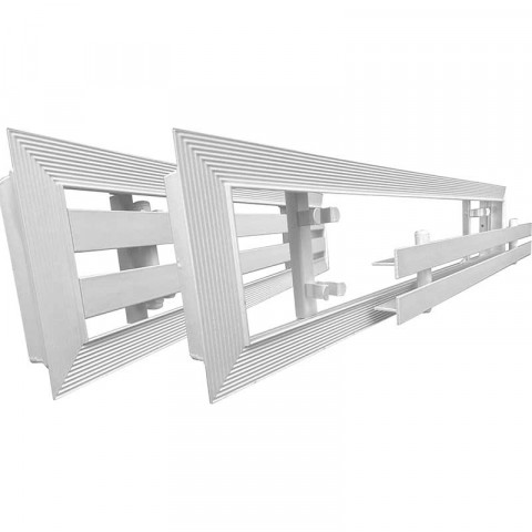 Линейная решетка скрытого монтажа со съемной частью G-Line-TS