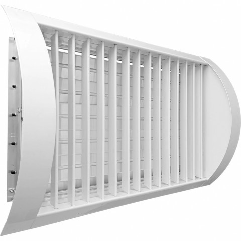 Однорядная регулируемая решетка цилиндрическая РАГ-ВЦ+Р